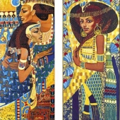 Galla Abdel Fattah and her sunny paintings full of mystery, intrigue and passion Galla Abdel Fattah and her sunny paintings full of mystery, intrigue and passion