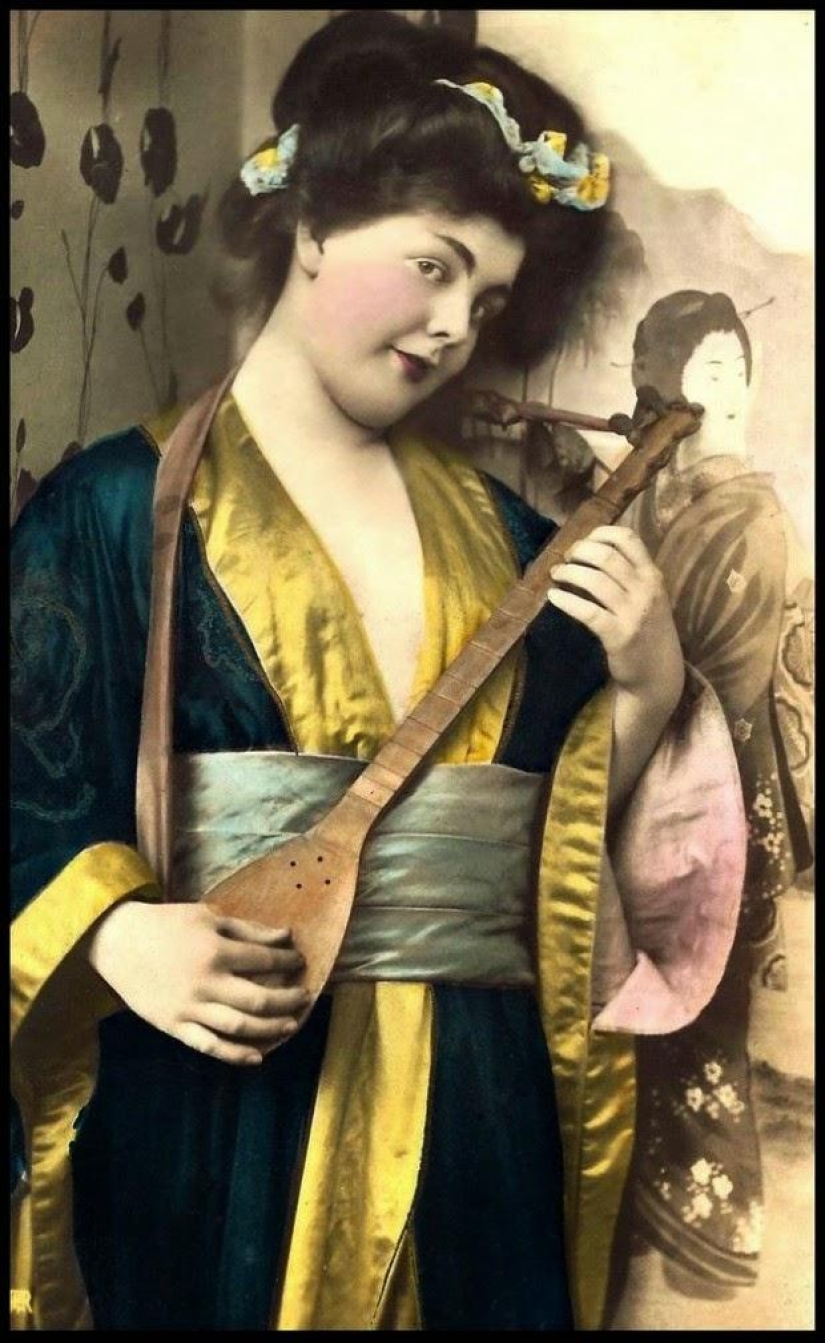 Geisha extranjera a principios del siglo XX en Japón Geisha extranjera a principios del siglo XX en Japón