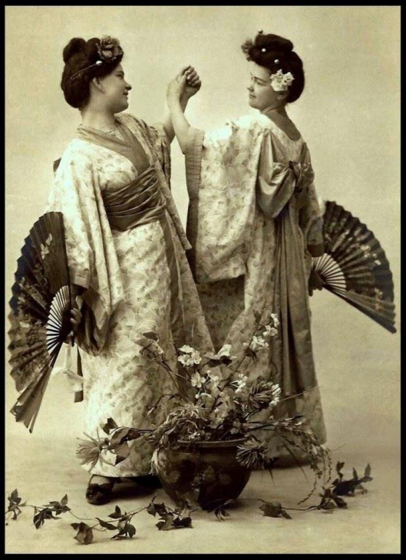 Geisha extranjera a principios del siglo XX en Japón Geisha extranjera a principios del siglo XX en Japón