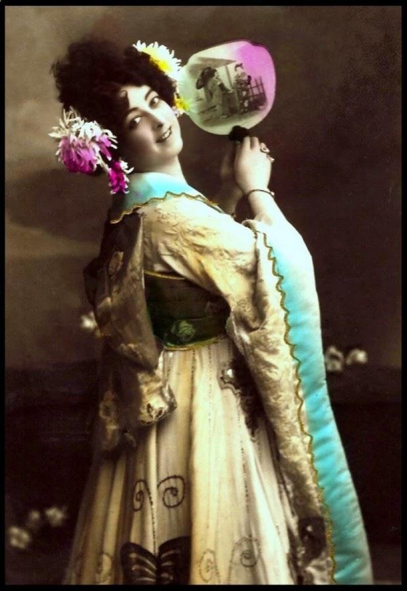 Geisha extranjera a principios del siglo XX en Japón Geisha extranjera a principios del siglo XX en Japón