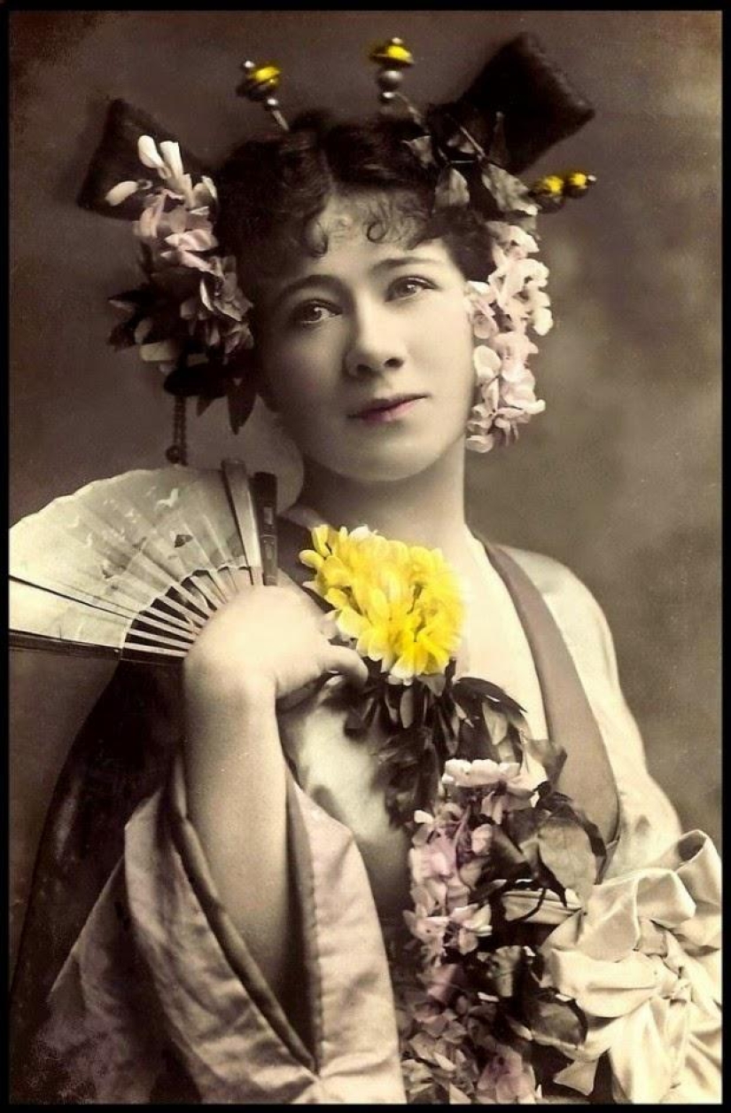 Geisha extranjera a principios del siglo XX en Japón Geisha extranjera a principios del siglo XX en Japón