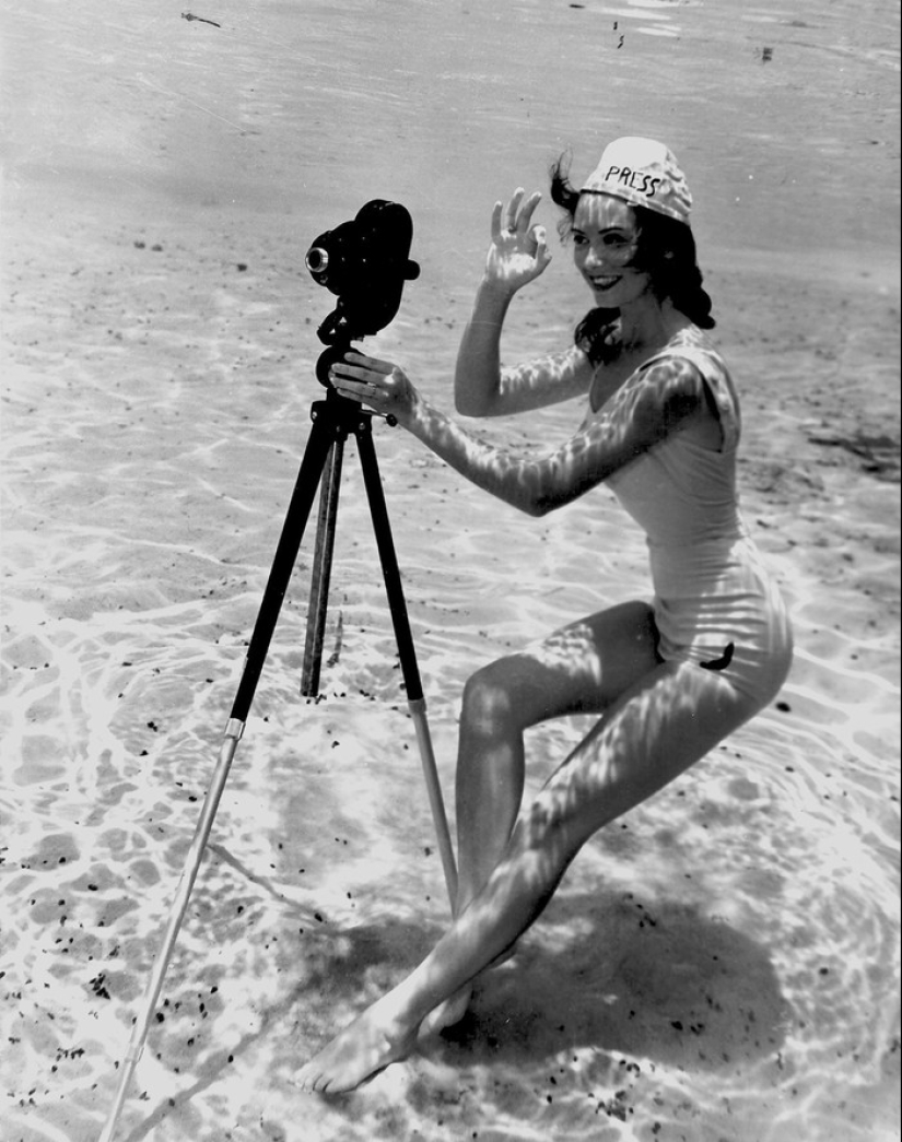 Gentle beauty of the first underwater pictures of the 1930‑ies Gentle beauty of the first underwater pictures of the 1930‑ies