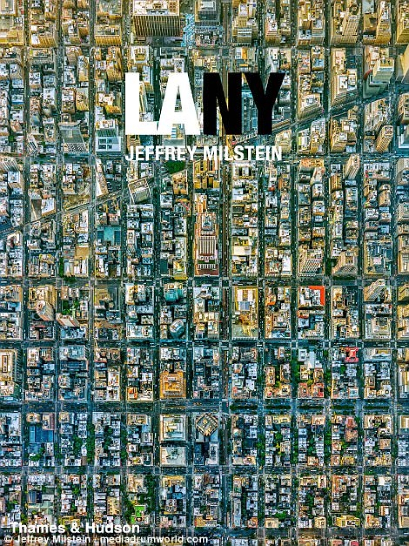 Glance from heaven to "the Big Apple" and "City of angels"