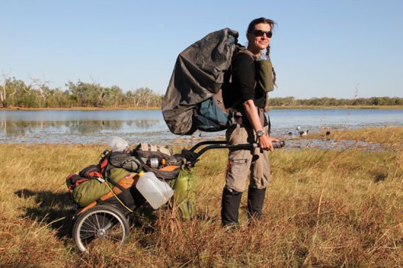 Go, Sarah, go: a traveler from Switzerland walked 16 thousand km and crossed two continents Go, Sarah, go: a traveler from Switzerland walked 16 thousand km and crossed two continents