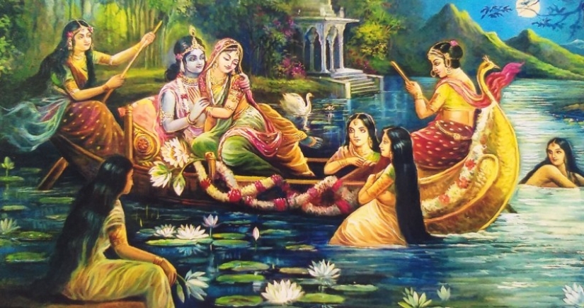 Gods, people and epochs in the paintings of the artist Vishal Gurjal