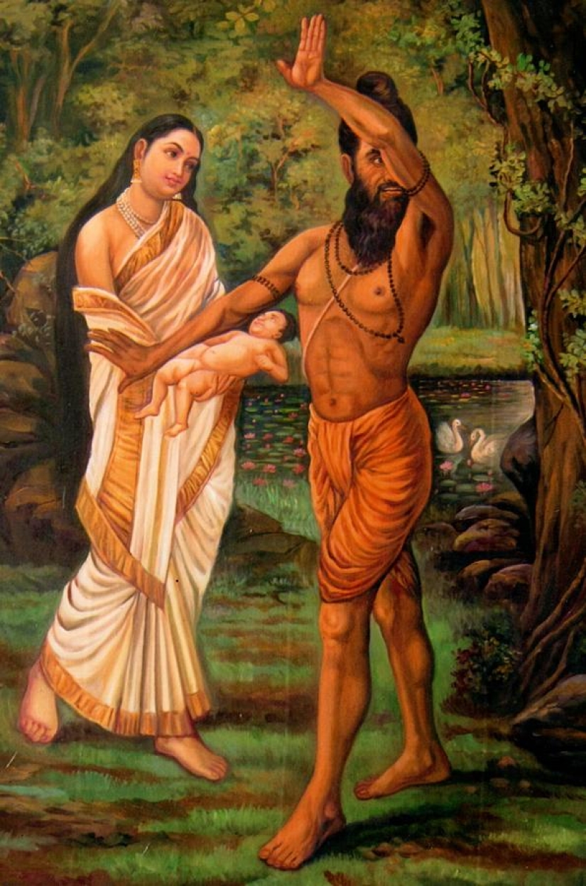 Gods, people and epochs in the paintings of the artist Vishal Gurjal