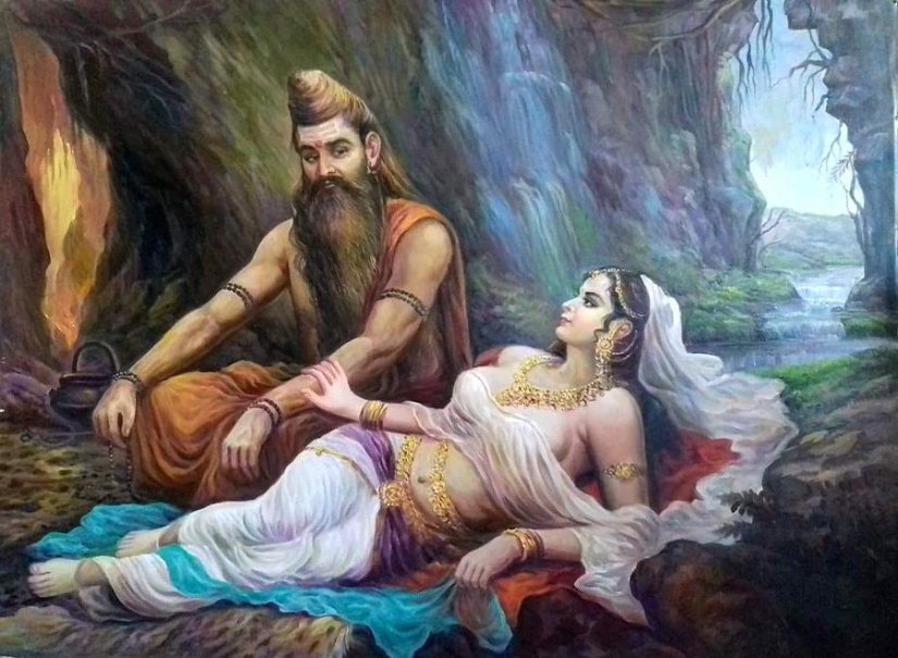 Gods, people and epochs in the paintings of the artist Vishal Gurjal