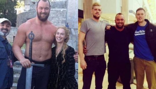 Grandes y más estrellas de contrastes, en la que sólo se conocen en comparación