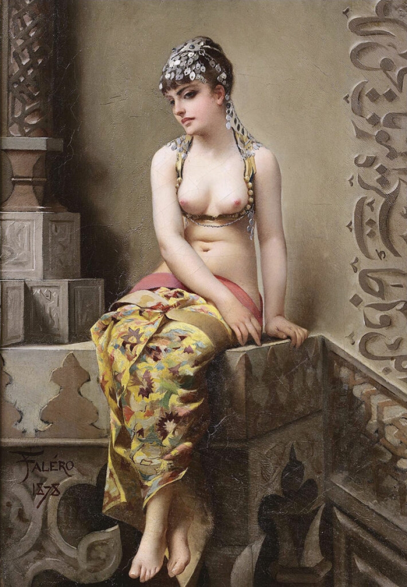 Hadas desnudas del artista Luis Ricardo Falero, quien fundó el estilo de fantasía en la pintura Hadas desnudas del artista Luis Ricardo Falero, quien fundó el estilo de fantasía en la pintura