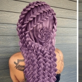 Hairdresser transforms his clients in the heroines of fantasy worlds Hairdresser transforms his clients in the heroines of fantasy worlds