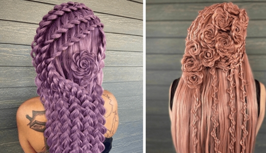 Hairdresser transforms his clients in the heroines of fantasy worlds Hairdresser transforms his clients in the heroines of fantasy worlds