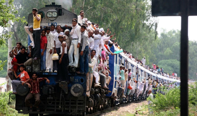 "Hang on" - the main principle of Indian Railways "Hang on" - the main principle of Indian Railways
