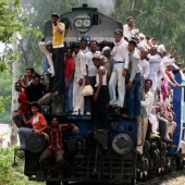 "Hang on" - the main principle of Indian Railways "Hang on" - the main principle of Indian Railways