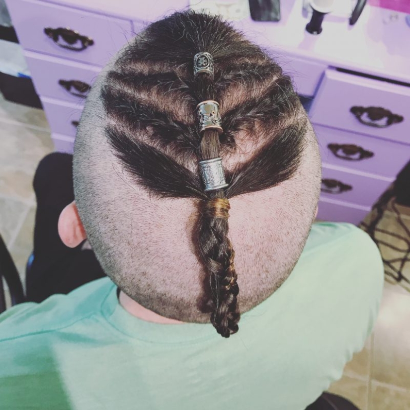 Harsh beauty: 25 brutal ideas of hairstyles for the modern Viking