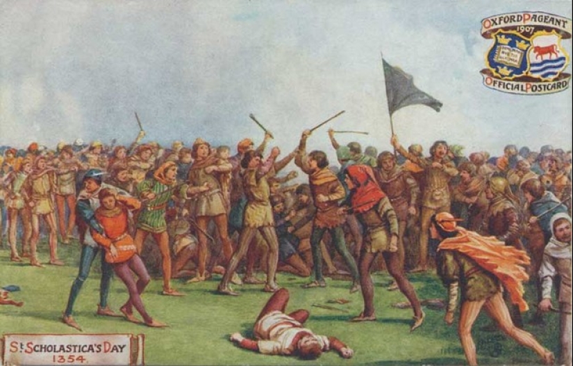 Harsh students of the Middle Ages: how was the largest student brawl in history