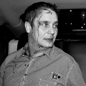 He sees the taxi driver?