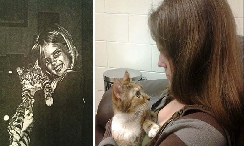 Heart breaks: the first and last photos of the owners with their pets