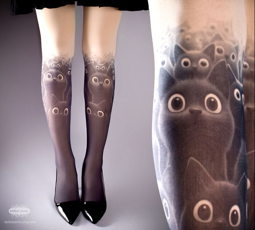 Here Are 16 Tattoo Tights That I Recently Designed