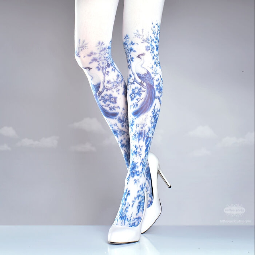 Here Are 16 Tattoo Tights That I Recently Designed