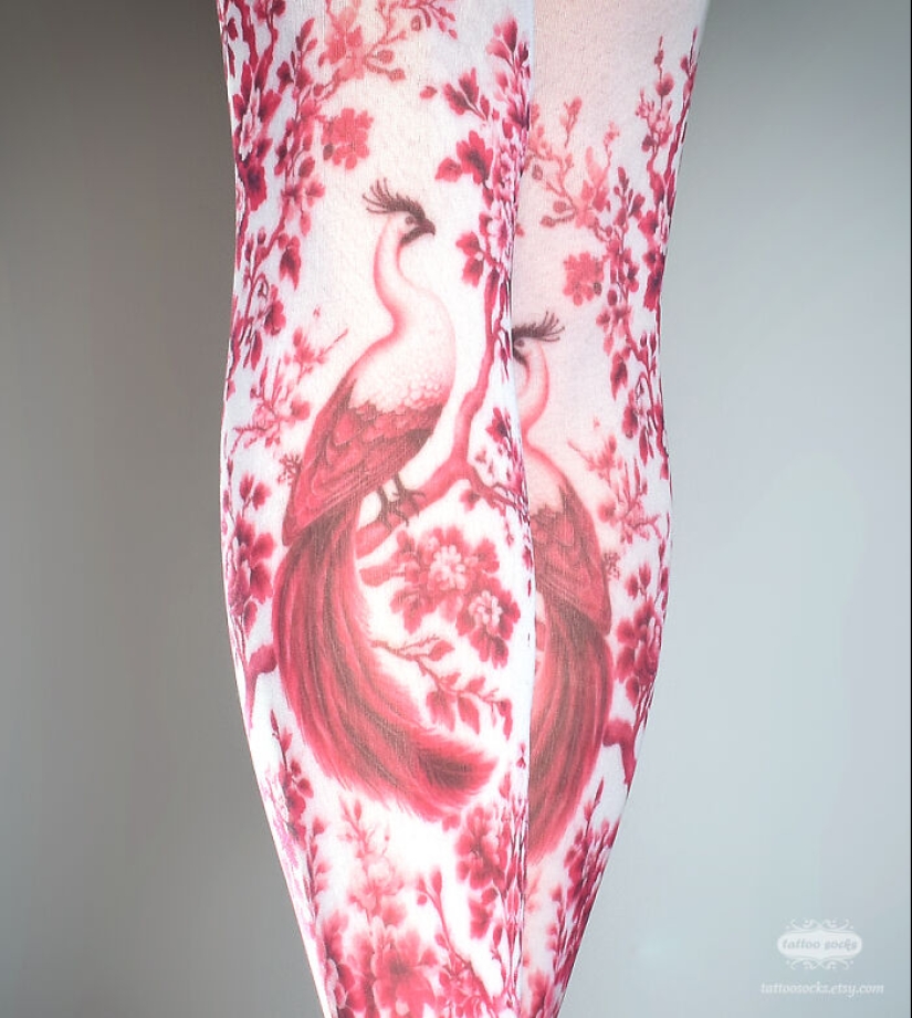 Here Are 16 Tattoo Tights That I Recently Designed