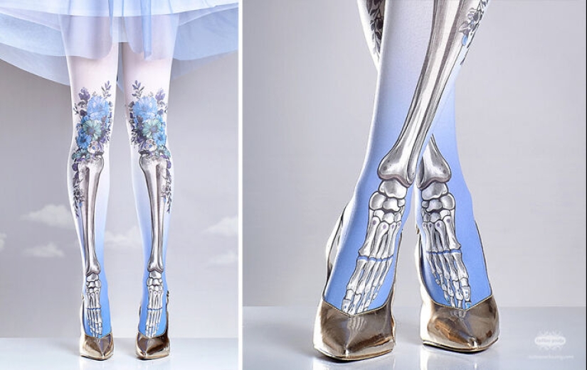 Here Are 16 Tattoo Tights That I Recently Designed