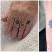Here's how a tattoo changes over forty-plus years Here's how a tattoo changes over forty-plus years