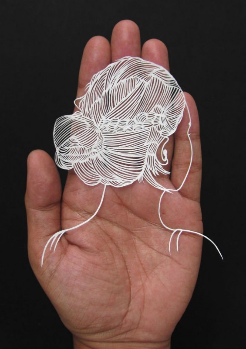 Here's how to cut it out of paper! Here's how to cut it out of paper!