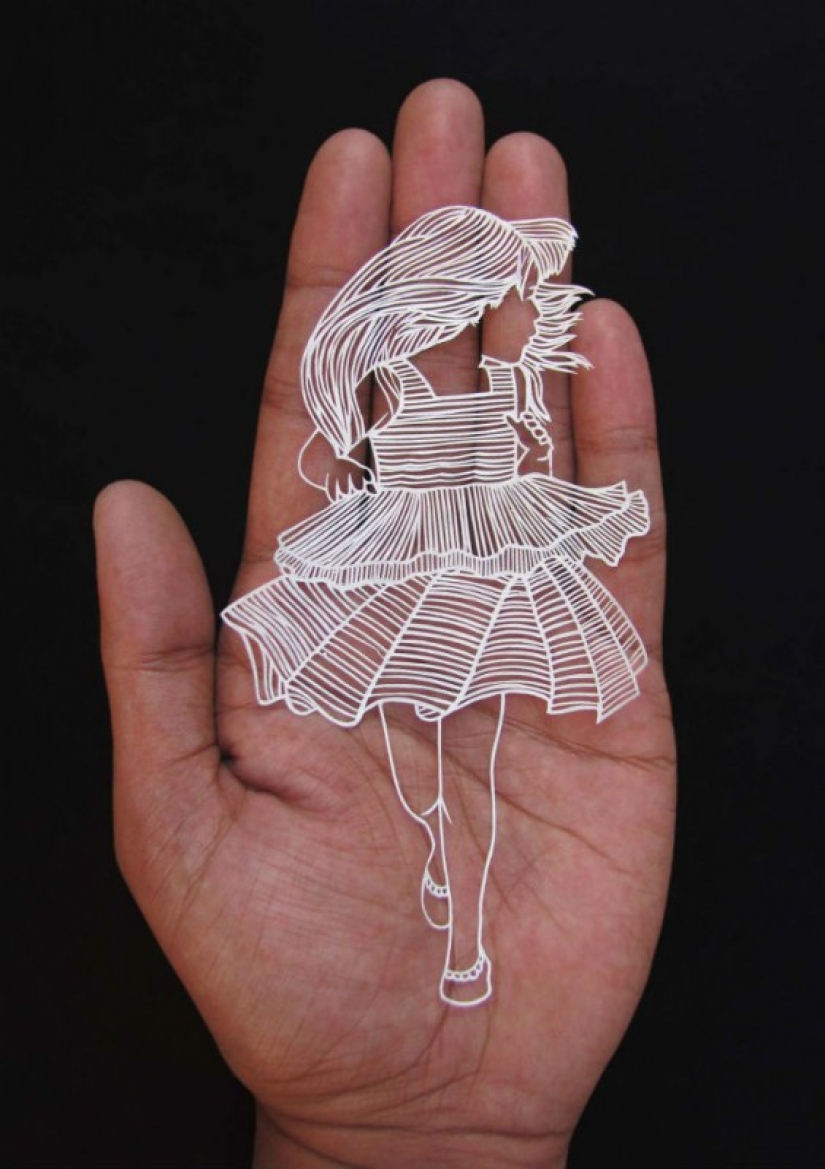 Here's how to cut it out of paper! Here's how to cut it out of paper!