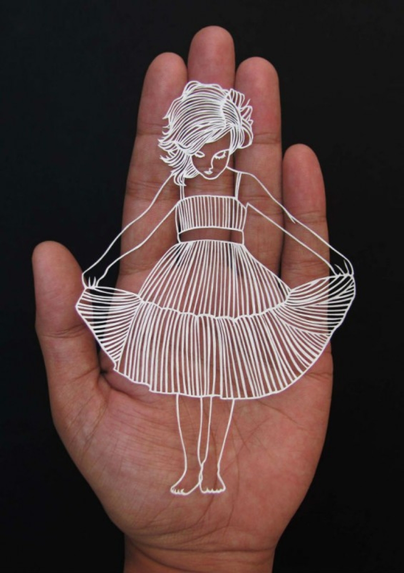 Here's how to cut it out of paper! Here's how to cut it out of paper!