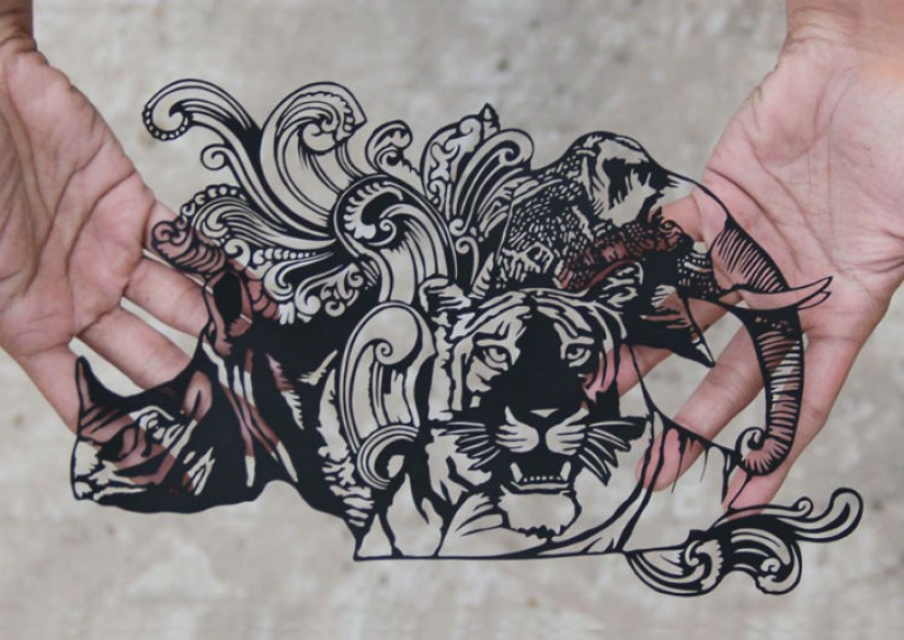 Here's how to cut it out of paper! Here's how to cut it out of paper!