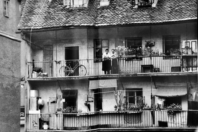 Hermosa Italia de los años 50 y 60 en marcos en blanco y negro de Paolo Di Paolo