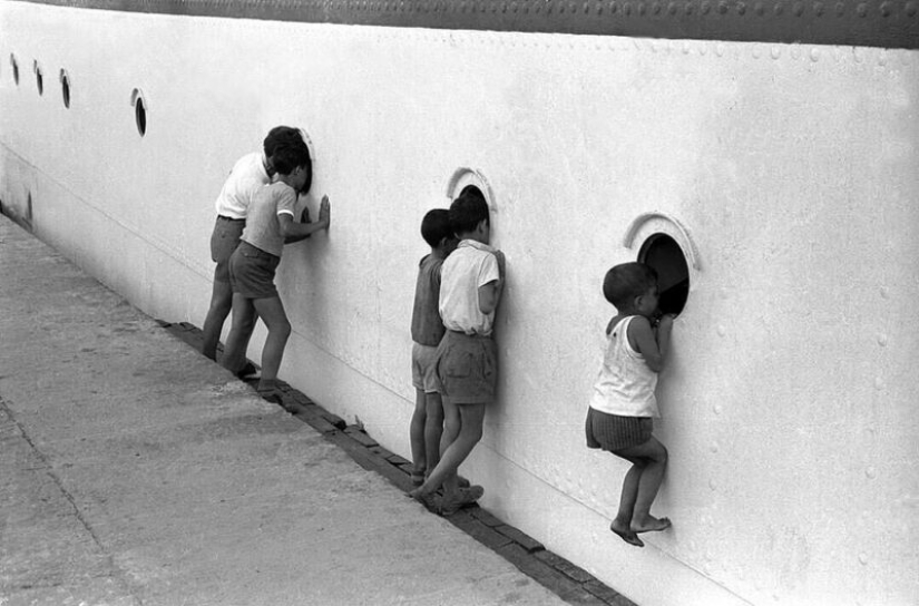 Hermosa Italia de los años 50 y 60 en marcos en blanco y negro de Paolo Di Paolo