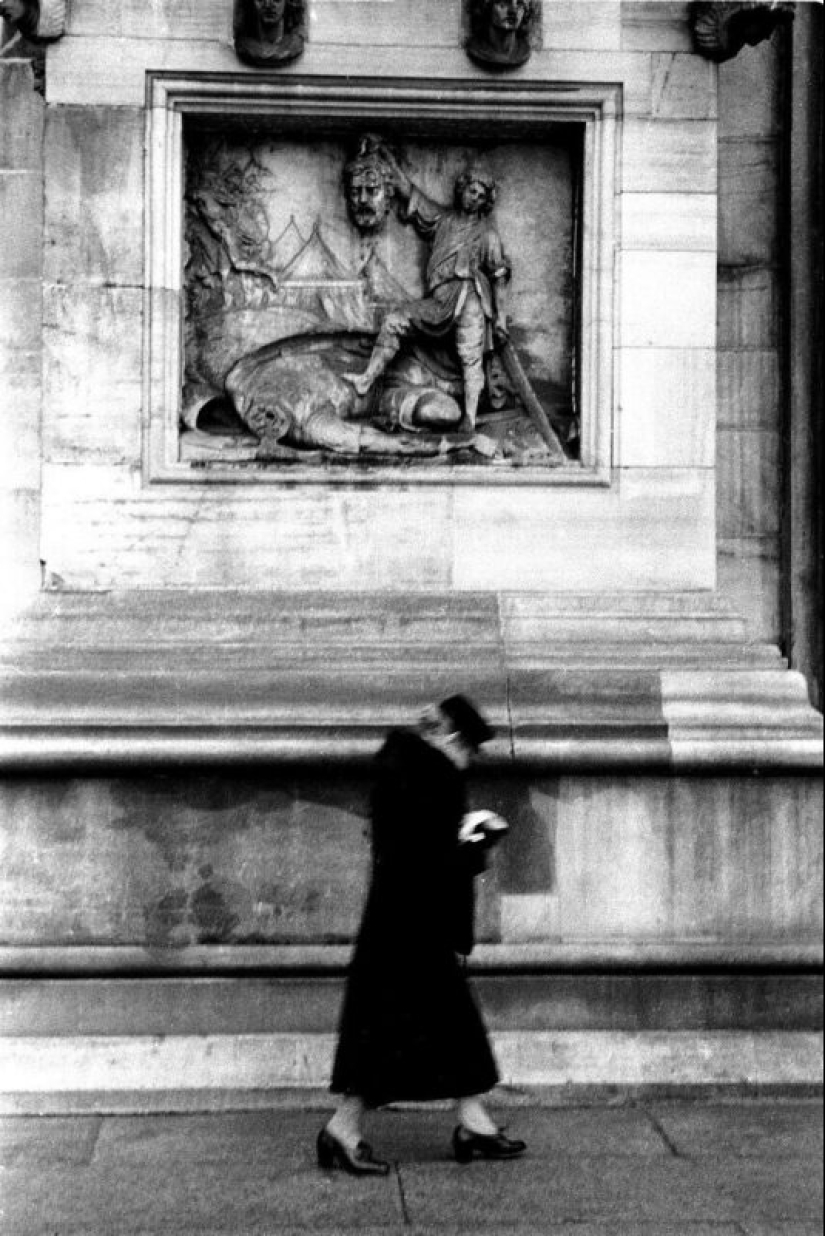Hermosa Italia de los años 50 y 60 en marcos en blanco y negro de Paolo Di Paolo