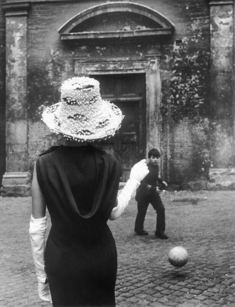 Hermosa Italia de los años 50 y 60 en marcos en blanco y negro de Paolo Di Paolo