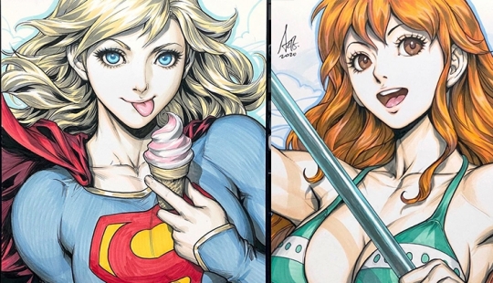 Heroic Beauties from the comic book master Stanley Lau Heroic Beauties from the comic book master Stanley Lau