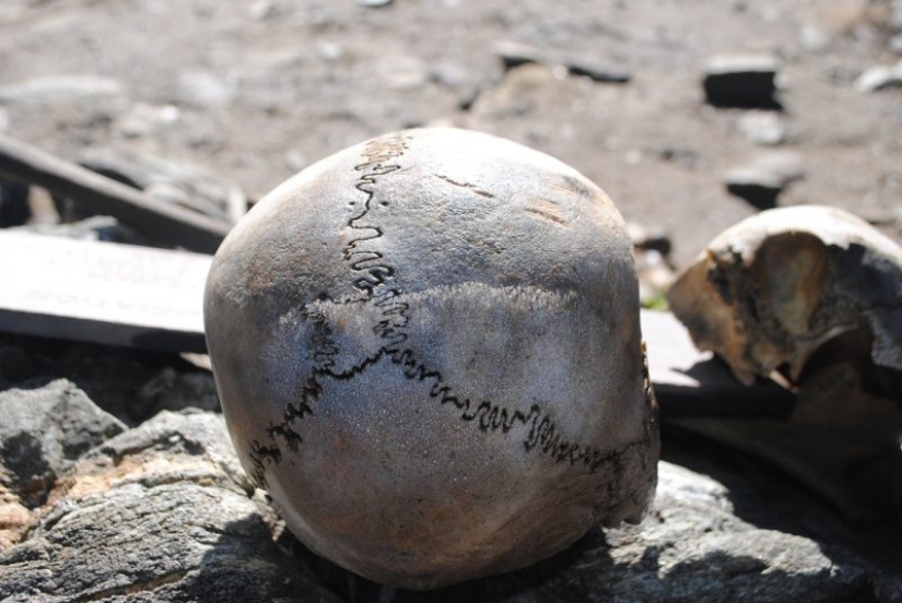 Himalayan Lake Roopkund is a cemetery of 500 people, which keeps its secret Himalayan Lake Roopkund is a cemetery of 500 people, which keeps its secret