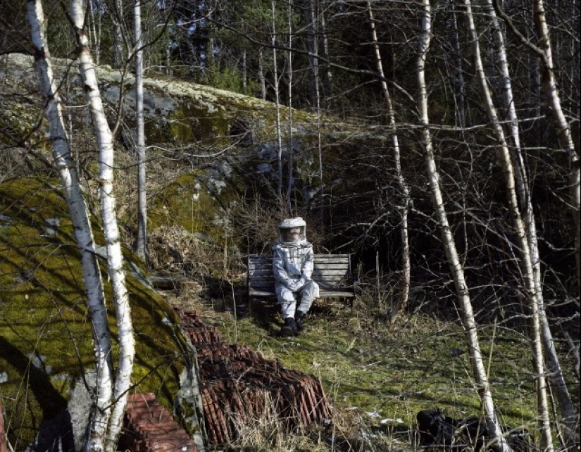 Historias absurdas en fotografías de Lars Tunbjörk