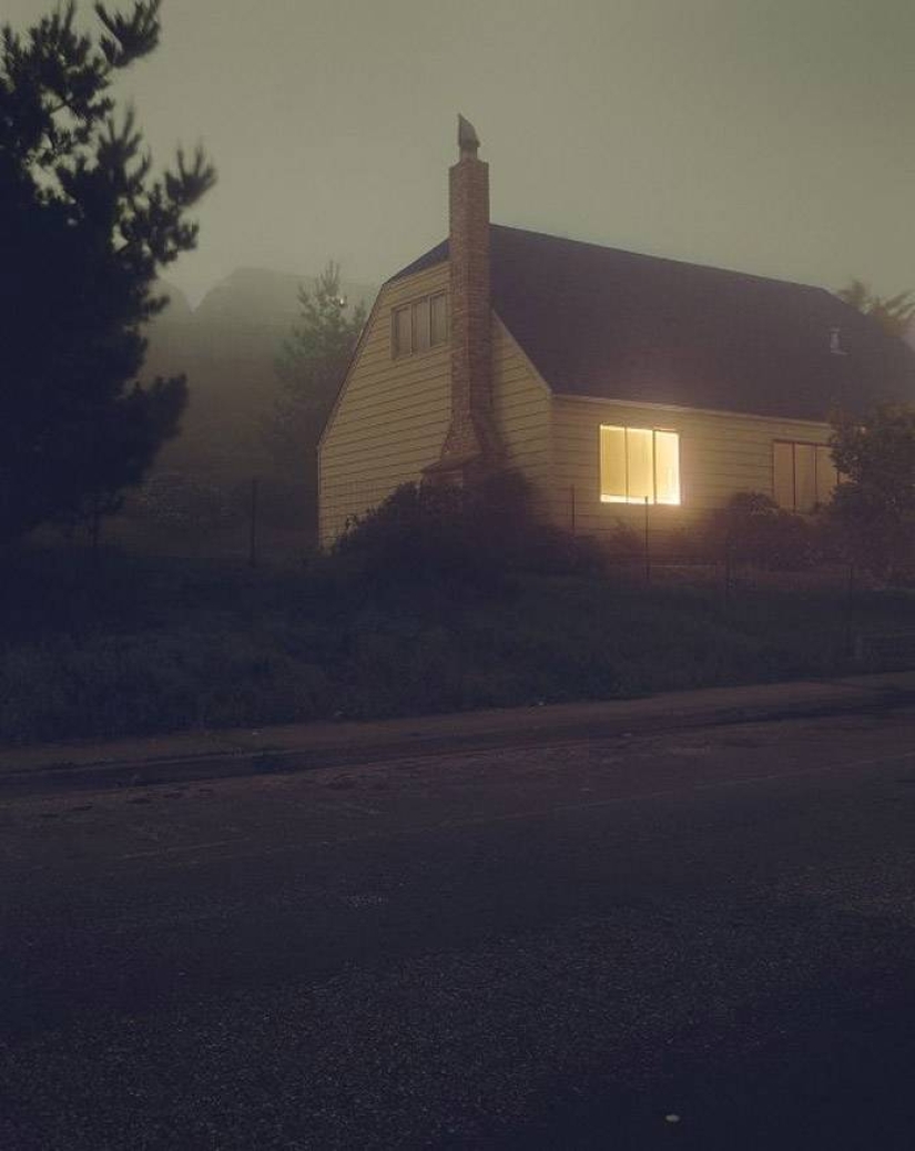 Historias cinematográficas de los suburbios por Miles Aldridge y Todd Hido