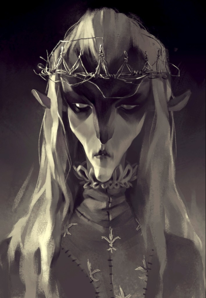 Historias de miedo de la artista Yulia Litvinova