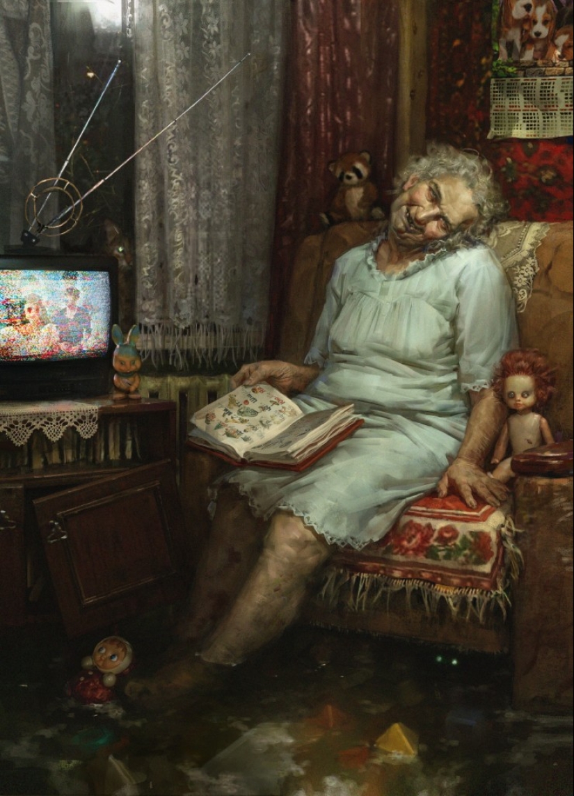 Historias de miedo de la artista Yulia Litvinova