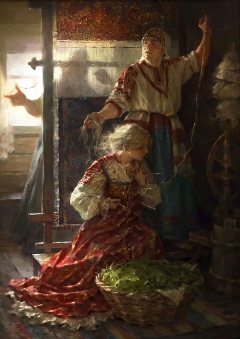 Historias de miedo de la artista Yulia Litvinova