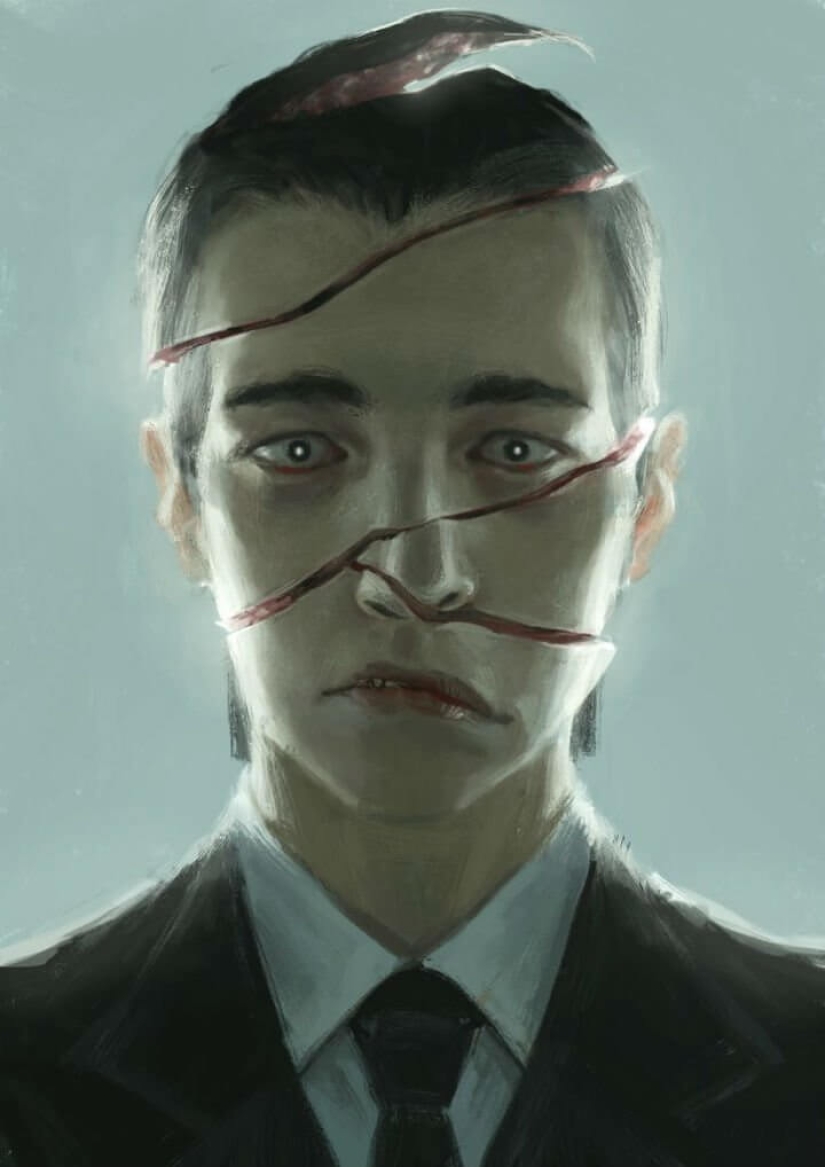Historias de miedo de la artista Yulia Litvinova