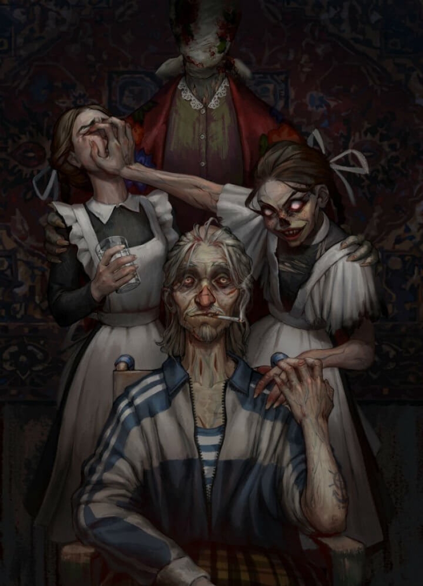 Historias de miedo de la artista Yulia Litvinova