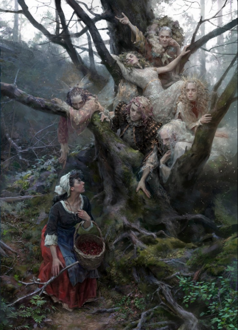 Historias de miedo de la artista Yulia Litvinova