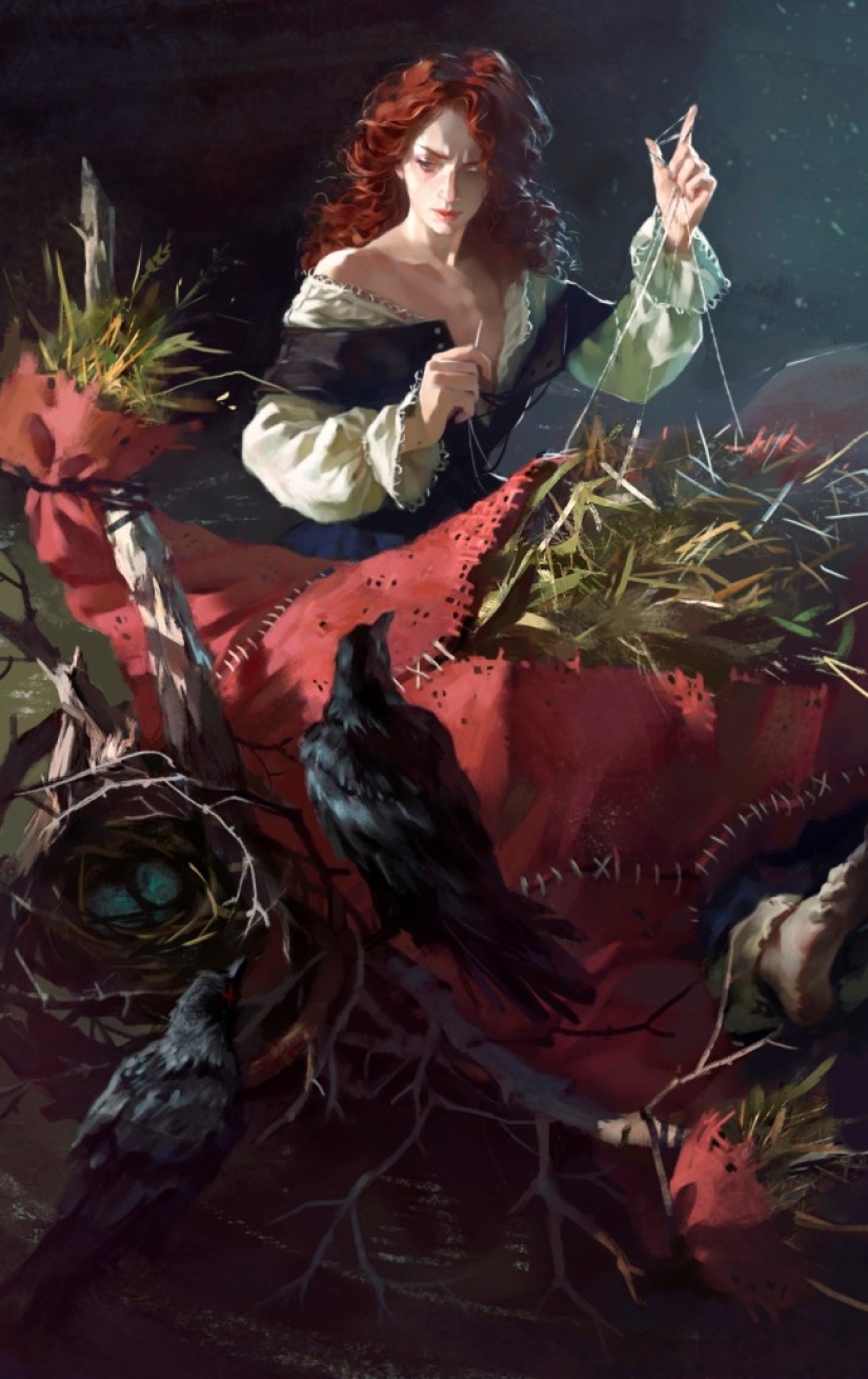 Historias de miedo de la artista Yulia Litvinova