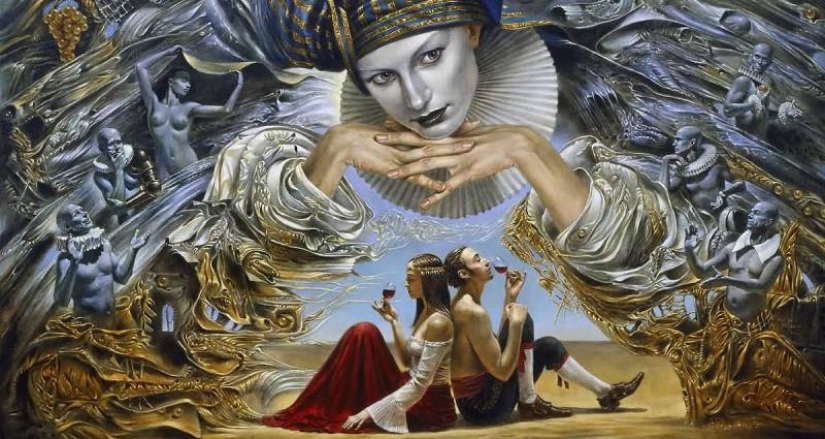 Historias increíbles en las obras del surrealista Mikhail Khokhlachev Historias increíbles en las obras del surrealista Mikhail Khokhlachev