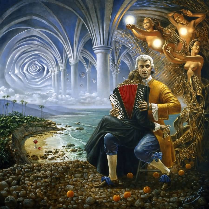 Historias increíbles en las obras del surrealista Mikhail Khokhlachev Historias increíbles en las obras del surrealista Mikhail Khokhlachev