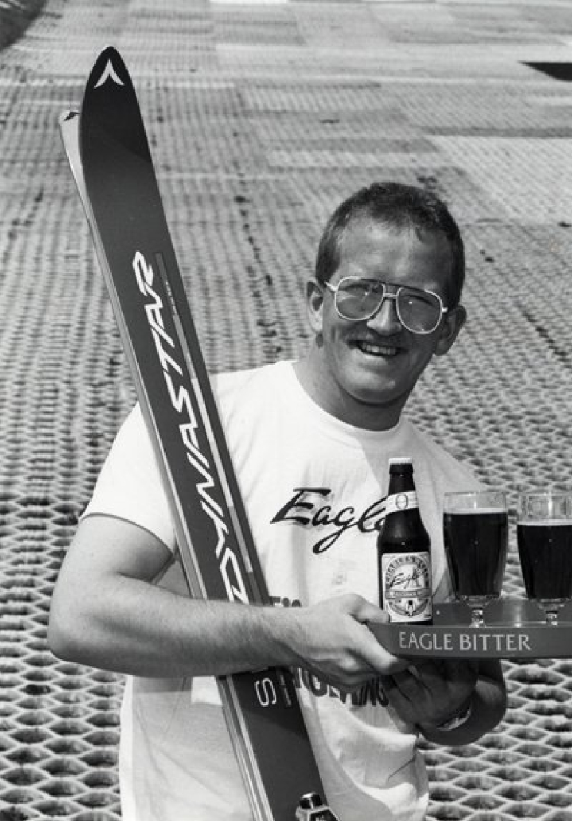History plasterer Eddie the eagle — most interesting Olympian in history