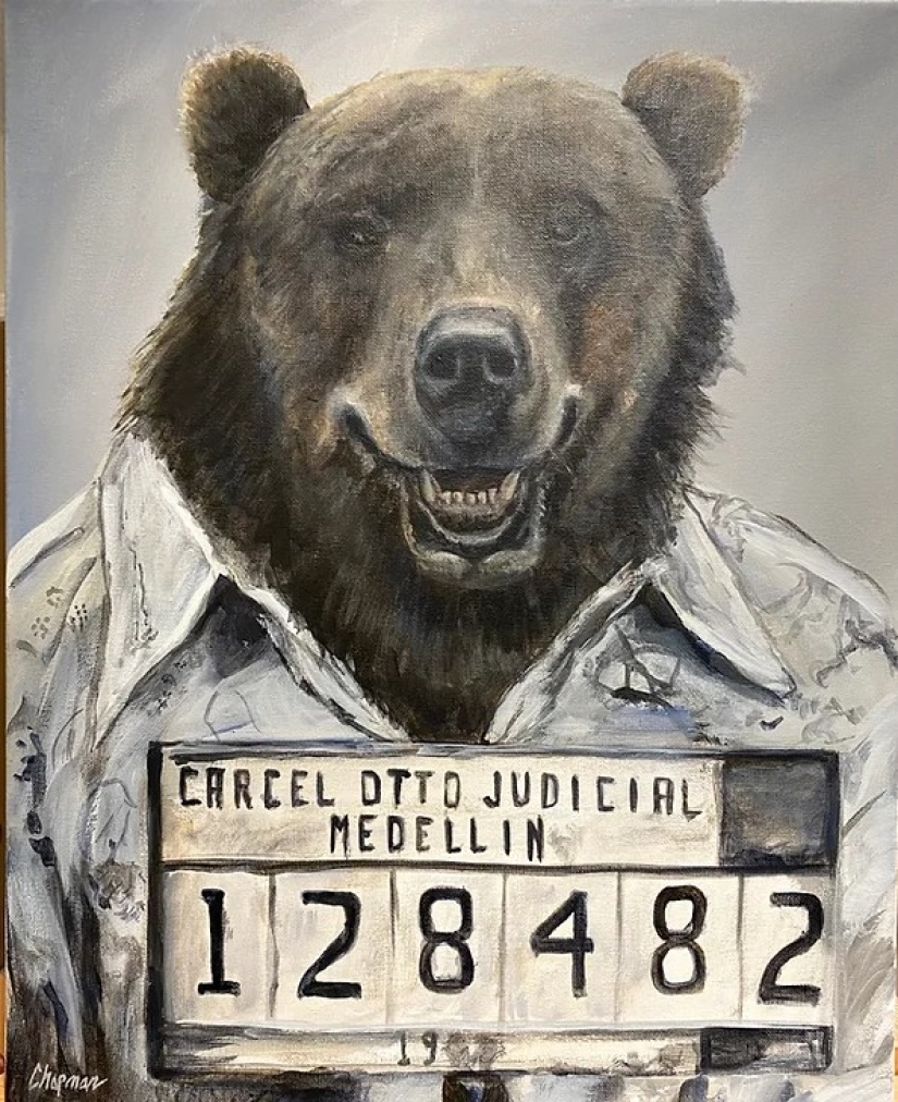 Hooligan artist Travis Chapman and his provocative paintings