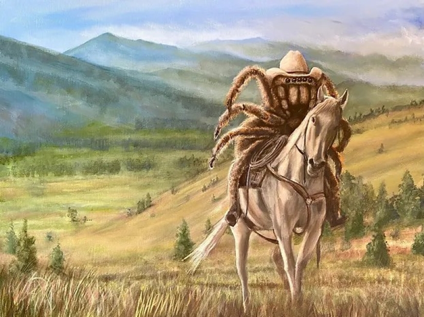 Hooligan artist Travis Chapman and his provocative paintings